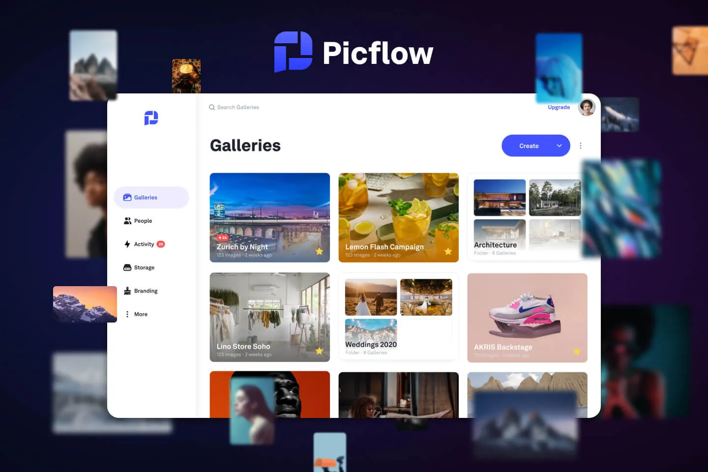 Picflow product visual
